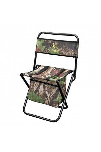 Baracuda Scaun Pliant Pescuit cu Buzunar WC323033 Portabil Camuflaj