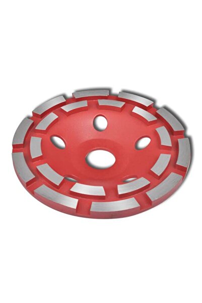 vidaxl Disc diamantat tip cupă, cu două rânduri, 180 mm