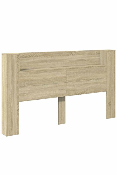 vidaxl Tăblie cap Stejar Sonoma 180 x 16,5 x 103,5 cm Lemn compozit