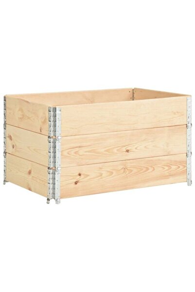 vidaxl Coliere pentru paleți, 3 buc., 50 x 100 cm, Lemn masiv de pin