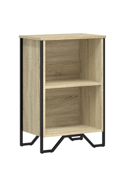 vidaxl Bibliotecă, stejar sonoma, 50x31x74,5 cm, lemn prelucrat