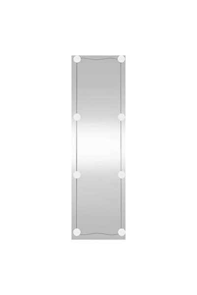 vidaxl Oglindă de perete cu lumini LED, dreptunghiulară, din sticlă, 30 x 100 cm