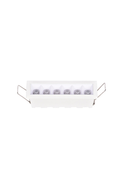 InLight Σποτ χωνευτό 6x3W 3CCT σε λευκό χρώμα X00200W