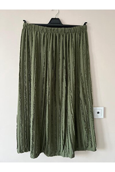 modayaselam Oversize Corduroy Comfortable Skirt