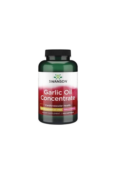 SWANSON Garlic Oil 500 Caps