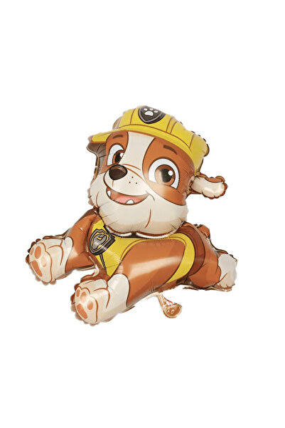 PAW PATROL Balon din folie figurină Rubble Paw Patrol, 48x56 cm