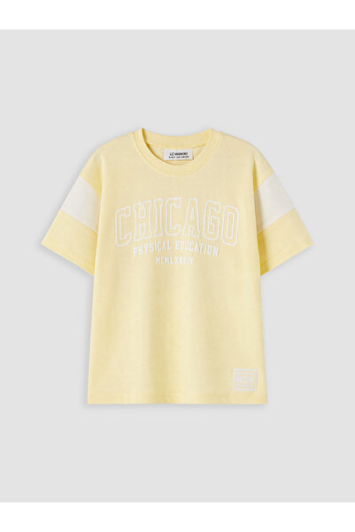 LC Waikiki Chicago Printed Boys' Set