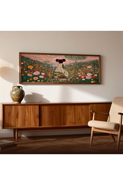 Tuba Decor Tek Parça Gerçek Ahşap Yatay Panorama