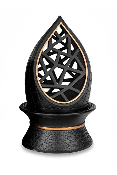 BoSidin Bakhoor Elegant Tear Drop Design Resin Incense Burner, Bakhoor Oud Ho...