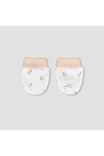 Juniors Mittens with Floral Print, 0-36 months