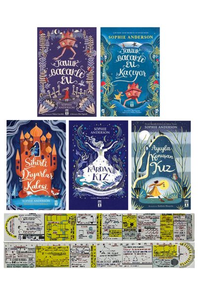 Genç Timaş Sophie Anderson 5 Kitap Set / Tavuk Bacaklı Ev - Tavuk Bacaklı Ev ...