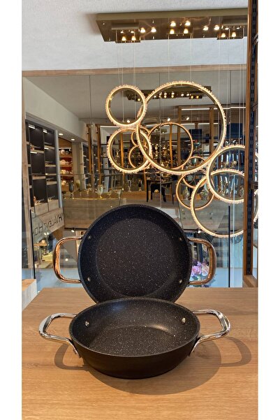 ŞİRİN VALENT HOME Hi̇sar Nova Pro Granite Pan Set 2 Pieces