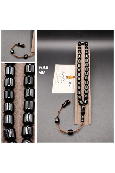 Sıkma Kehribar Special Bar-Rolled Prayer Beads