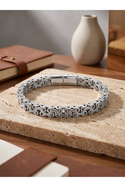 Parmas Design King Model Steel Chain 4mm Double Men's Premium Masculine Gift ...