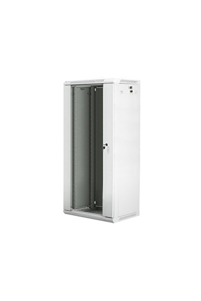 Lanberg Dulap metalic de perete în kit de montaj, Lanberg, 27U, 600x450mm, 19...