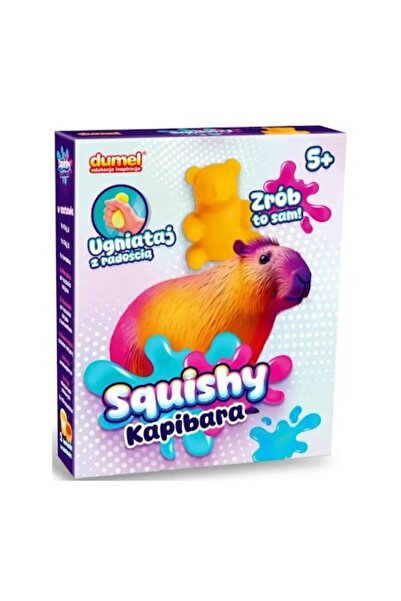 Dumel Jucărie interactivă pentru copii, Dumel, Capibara Squishy, 10x15cm