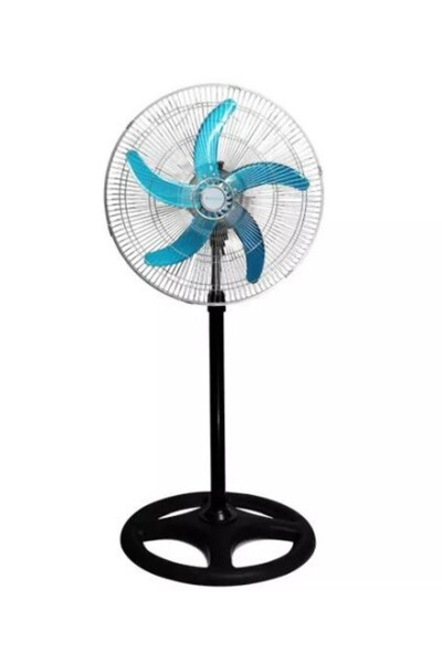 Hightek Hi-Link 18'' Sanayi Tipi Vantilatör 5 Metal Kanatlı Ayaklı Fan 3 Kade...
