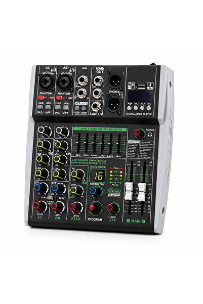 OEM Pasiv, mixer audio, profesional, 4 canale, AK4, Stereo, 99 Efecte DSP, US...