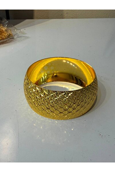 ALVEZAHB 22 AYAR - Cam Kırığı 30MM Özel Üretim Premium 40 Gram Görünüm (1 ADET)