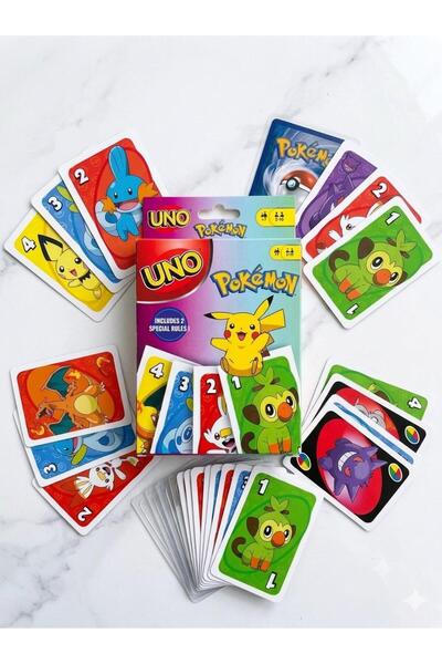 Hensa Store Pokemon Uno Oyun Kart