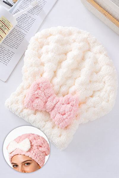 Destpak Elastic Towel Cap - Practical Hair Drying - Towel Cap for Hair - Soft...