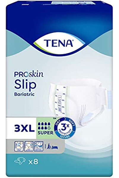 TENA Sleep Bariatric Super Adult Diapers, 3XL, 8 Count