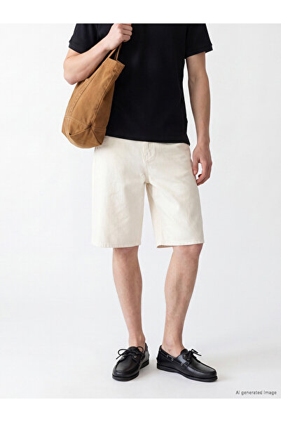 LC Waikiki Vizyon New Season Relax Fit Gabardine Men's Shorts