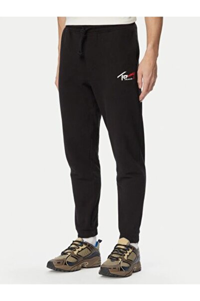 Tommy Hilfiger SİYAH LOGOLU ERKEK EŞOFMAN