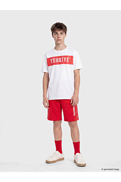 LC Waikiki Λαμπερές επιλογές από το Shining Store STANDART Fit Boy's Turkey P...