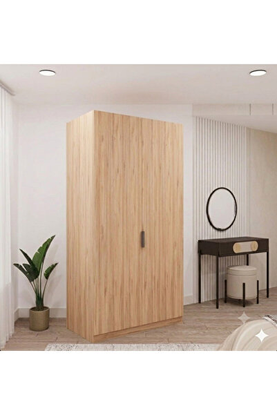 Dian Mobilya 2 Kapılı Gardrop Ceviz %100 MDF