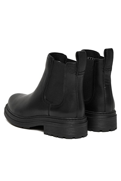 CLARKS Ghete Chelsea de damă din piele neagră Orinoco3 Lane 261846