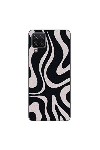 OEM Husa compatibila cu Samsung Galaxy A12 Silicon Gel Tpu Model Monochrome H...