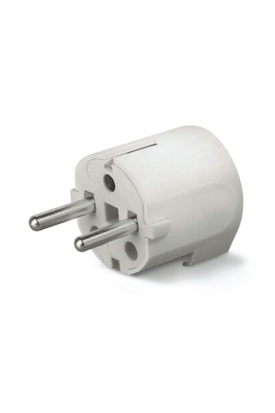 SCAME Detachable Schuko Plug 2P+E 16A 90 Degree