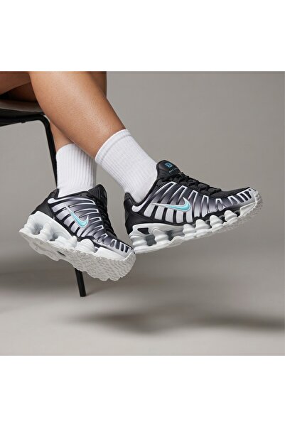 Nike W Shox Tl Jds White Purple Sneaker Sportie (Narrow Fit)