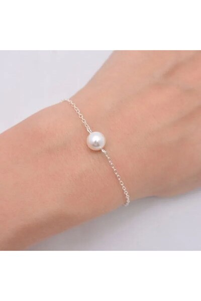 Shiklik Elegant Bracelet with Pearl Chain