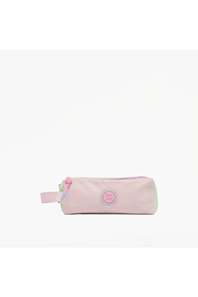 Marshmallow Colourblock Pencil Pouch with 2 Compartments
