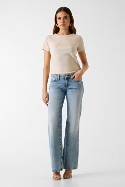 Guess Tricou de damă bej