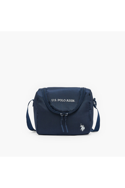U.S. Polo Assn. يو إس بولو أس إن. حقيبة غداء مطبوعة بالشعار للجنسين من 8 إلى ...