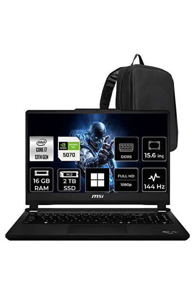 MSI Cyborg 15 Max Core i7 13620H RTX 5070 8GB 100W 16GB RAM 2TB SSD 15.6" Ful...