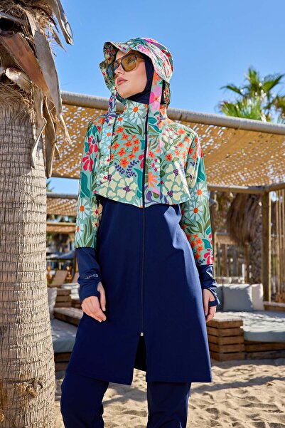 Remsa Mayo Remsa Sport Lycra Full Covered Hijab Swimsuit R130 Dark Navy Blue0...