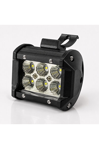 Vivendo Proiector LED Auto Offroad 6 LED-uri 18W 12V - 24V Dreptunghiular