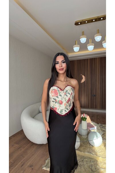 HeGa Atelier Çiçekli Büstiyer