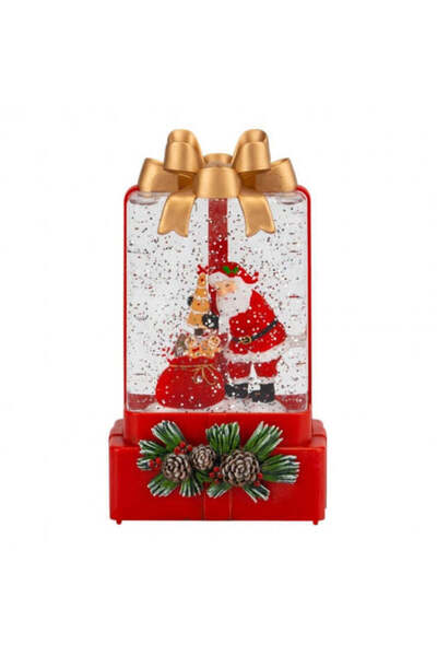 Vivendo Lampa decorativa Craciun cu lumina si muzica Mos Craciun sau Om de za...