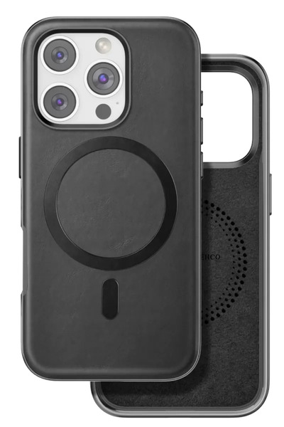 TakÇalıştır Venco iPhone 16 Pro Compatible Puskas Magsafe Cover - Black