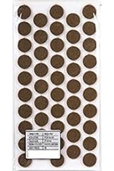 Generic Brand Adhesive Felt Diameter 20mm 50 Pieces