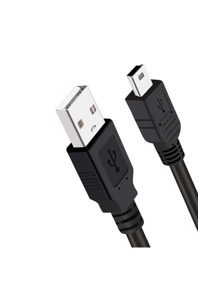 MMinora PrimeX PX-5P05 0.5 Metre 5 Pin USB Kablo, 50cm Mini Usb Kablo, USB AM...
