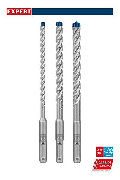 Bosch EXPERT SDS plus-7X Kırıcı Delici Delme Ucu Seti 6/8/10 mm 3 parça