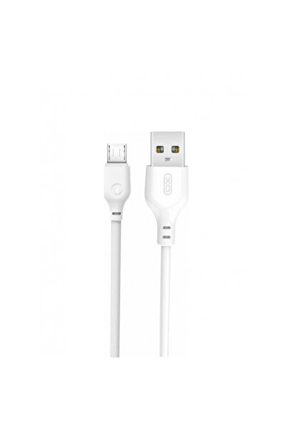 XO Design Cablu Date si Incarcare USB-A - microUSB NB103, 18W, 2m, Alb