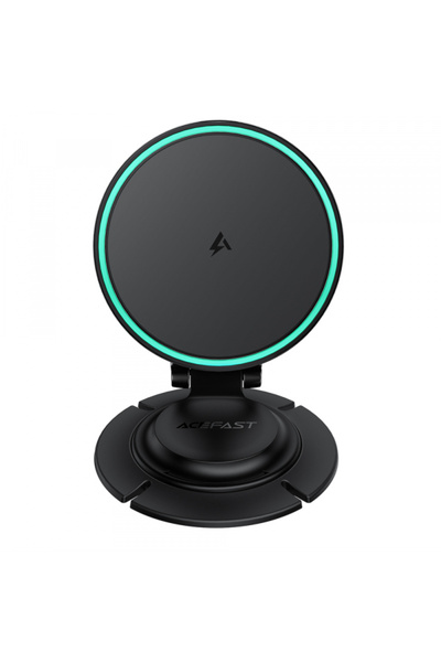 Acefast Incarcator Auto Wireless D65, 15W, 1.67A, Negru
