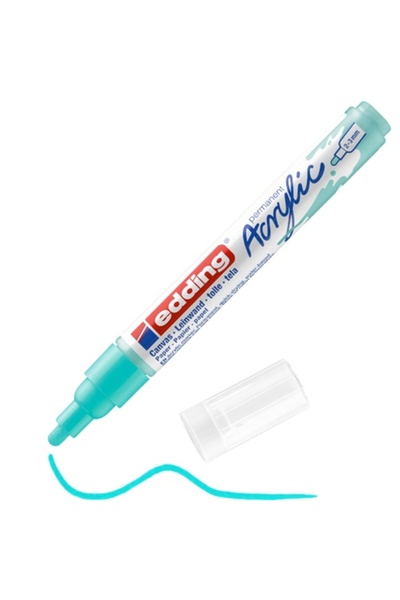 Edding Acrylic Marker Pen Bright Turquoise - 2 Units